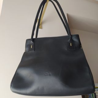 Bolso negro piel