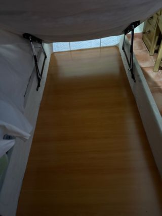 Canapé abatible 90cm beige