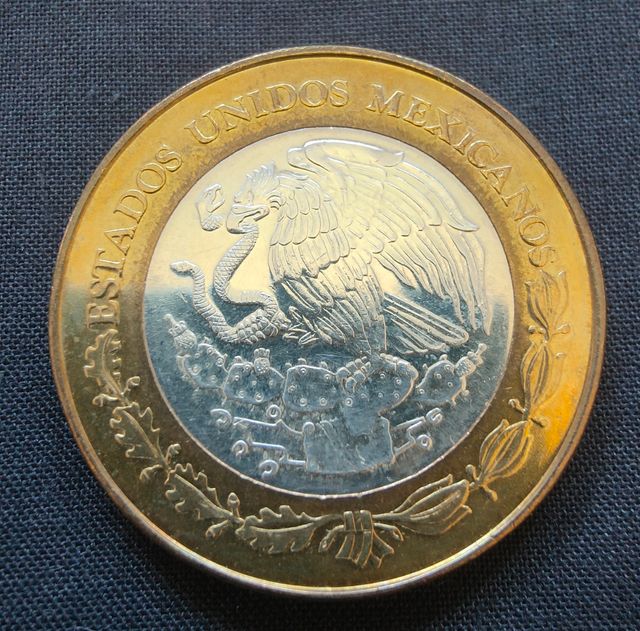 Moneda 100 Pesos México 2007 San Luis Potosí