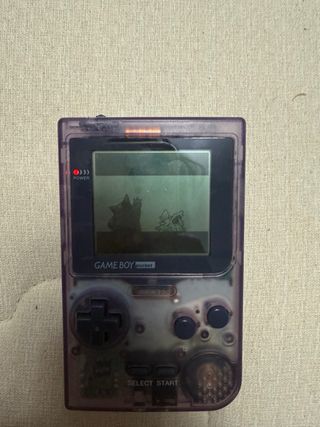 Game Boy Pocket morada - consola
