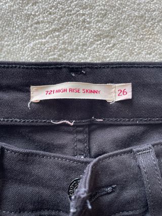 Calças Levi's pretas - Skinny