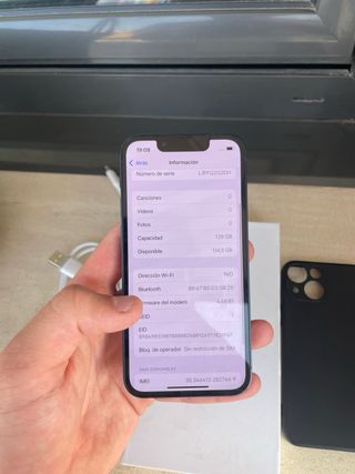 iPhone 13 mini nero - Stato della batteria 85%