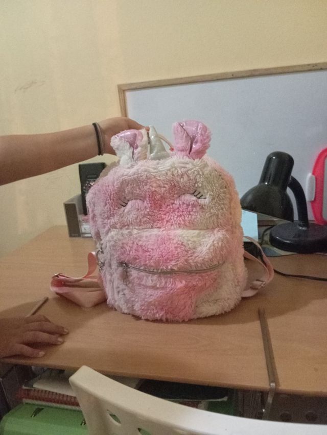 Mochila Unicornio Rosa