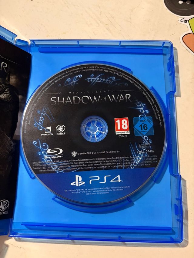 Sombras de Guerra PS4 (PlayStation 4)