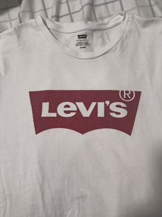 Camiseta Levis  M Blanca