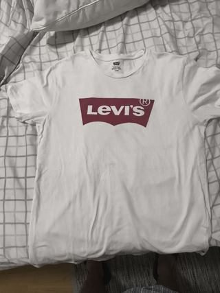 Camiseta Levis  M Blanca