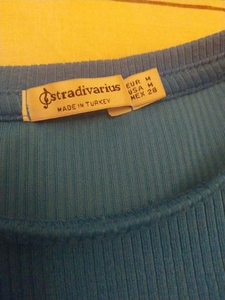 Jersey azul manga larga