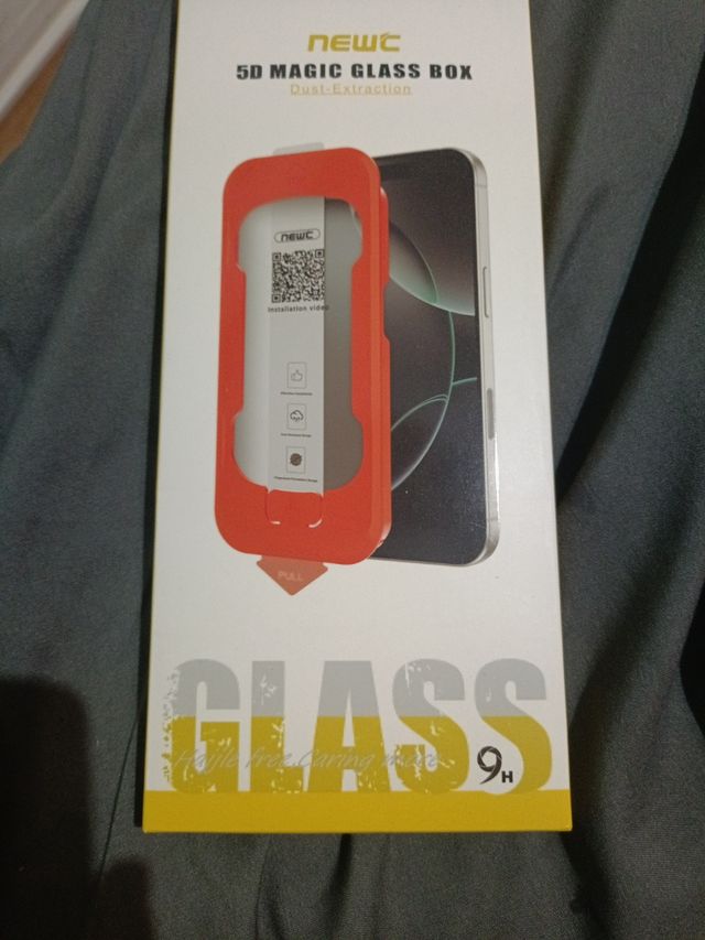 Protector Cristal Templado iPhone 16 newc