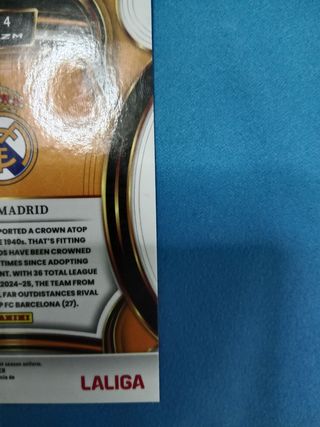 Real Madrid Badge Case Hit Panini Select 24 25