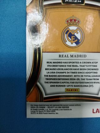 Real Madrid Badge Case Hit Panini Select 24 25