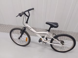 Bicicleta niño 16" blanca
