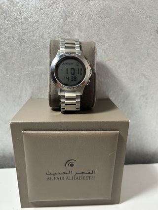 Reloj Al Fajr Alhadeeth Plata - Nuevo