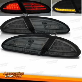 Faros Seat Leon MK2 LED ahumados