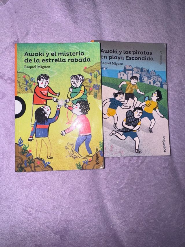 pack 2 libros awoki , perfectos por 10€