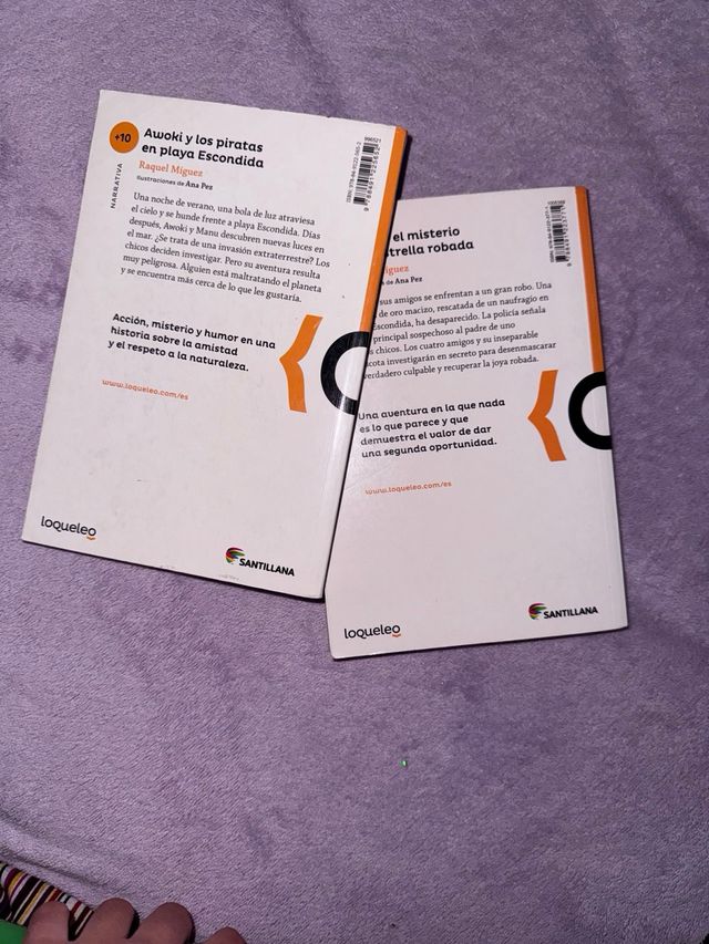 pack 2 libros awoki , perfectos por 10€