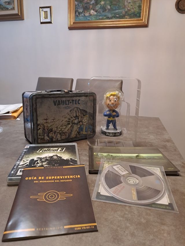 Caja metálica Fallout 3 PS3