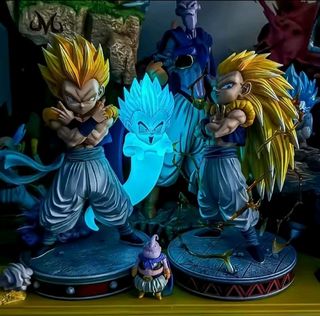 2 Figuras Gotenks SS2 y SS3 Dragon Ball
