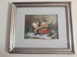 Dipinto olio su tela - Natura morta