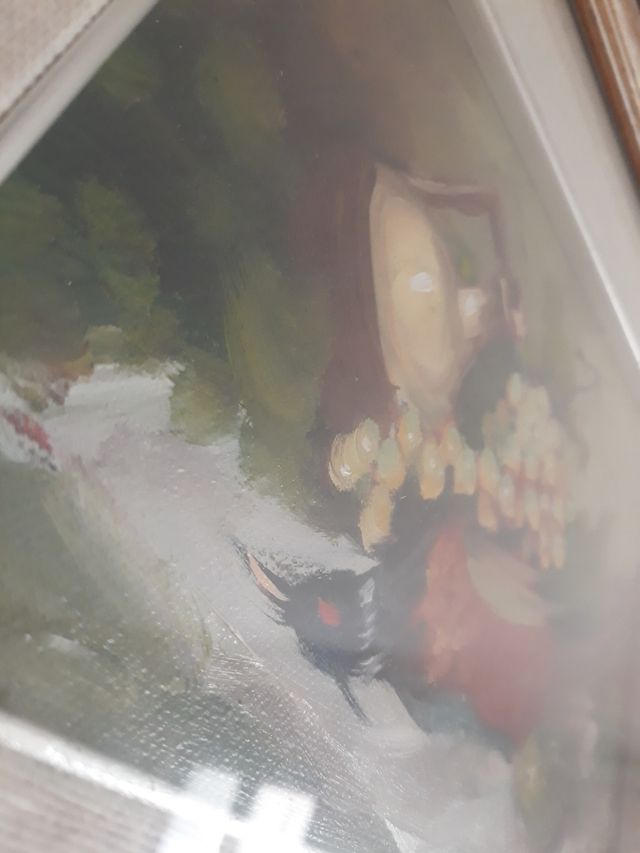 Dipinto olio su tela - Natura morta