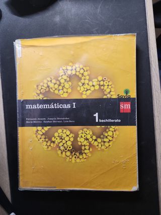 Matemáticas I. 1 Bachillerato. Savia
