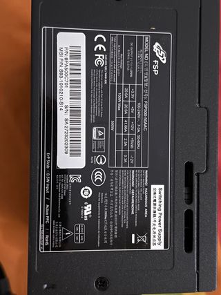 Fuente alimentación FSP 500W