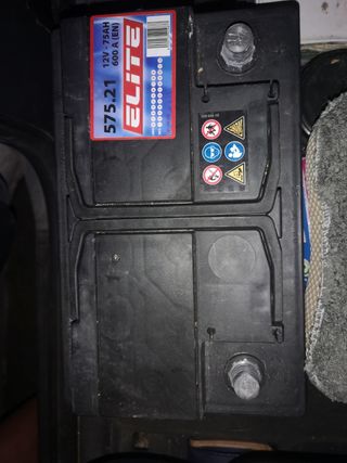 Batería Coche ELITE 75Ah 600A