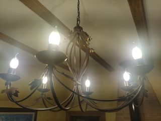 15 bombillas LED vela retro E14 6W 2700K