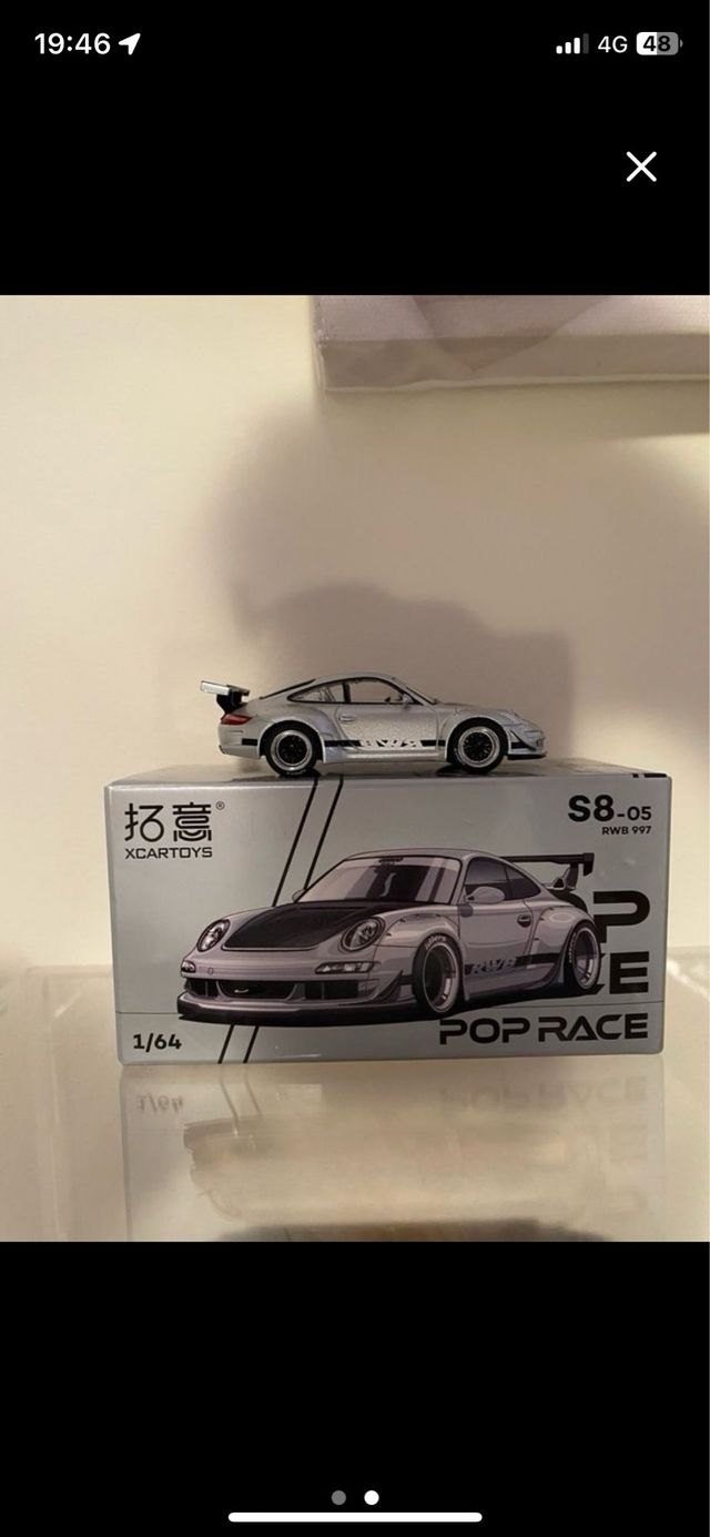 Porsche 911 RWB miniatura Pop Race