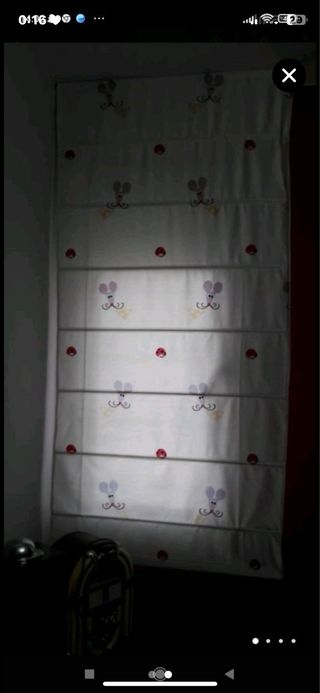 Cortinas infantiles -
