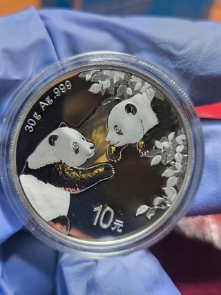 Panda Plata 30g 999