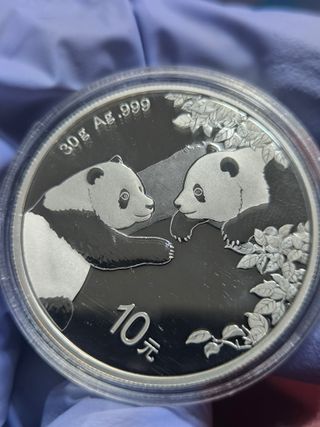 Panda Plata 30g 999