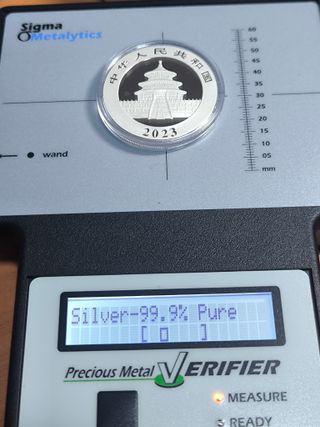 Panda Plata 30g 999