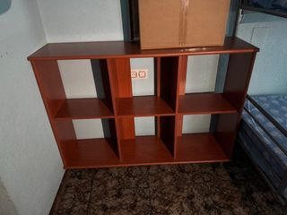 Estantería salón -madera marrón