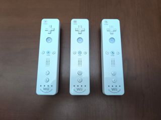 3 Mandos Wii Motion Plus Blancos
