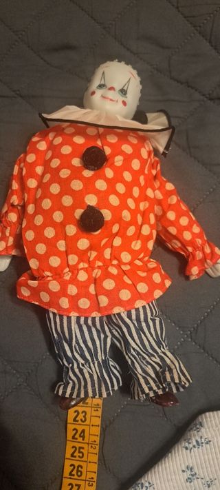 Pagliaccio vintage anni '70