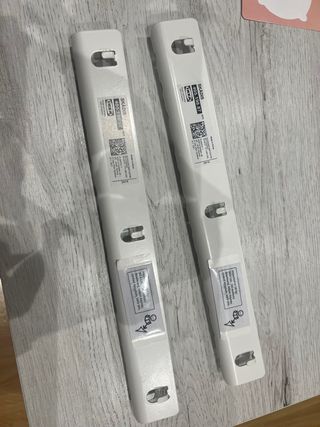 2 Soportes pared SKADIS Ikea blancos