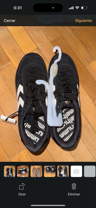 Zapatillas Hummel negras