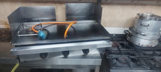 Plancha industrial usada - 1 fuego