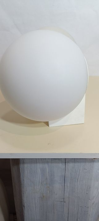 2 Lampade da Muro Vetro Bianco