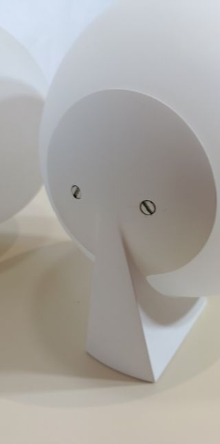 2 Lampade da Muro Vetro Bianco