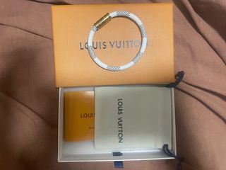 Pulsera Louis Vuitton - Blanca y negra