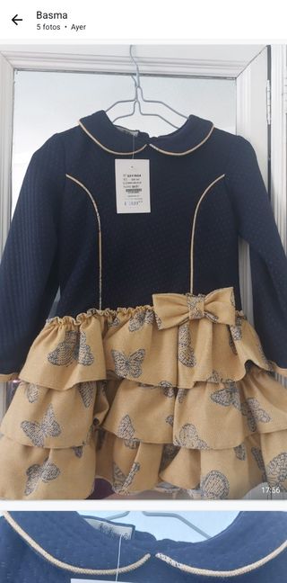 Vestido niña elegante talla 6