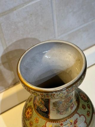 Vaso Porcellana Dipinto a Mano