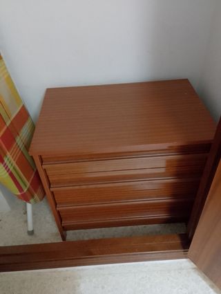 Cajonera madera 3 cajones
