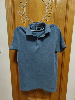 Polo Massimo Dutti M - Azul