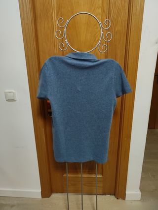Polo Massimo Dutti M - Azul