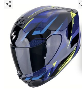 Casco Scorpion Exo 391 - Azul/Negro nuevo