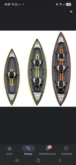 Kayak inflable ITIWIT