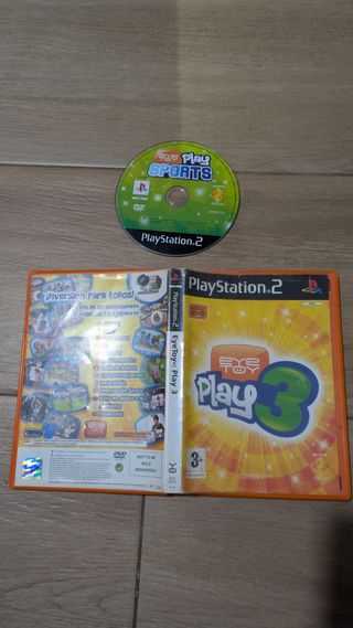 EyeToy Play 3 PS2 - Juego Familiar