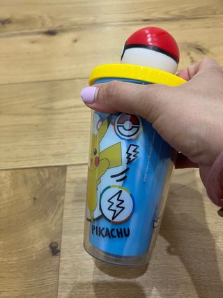 Botella Pikachu infantil